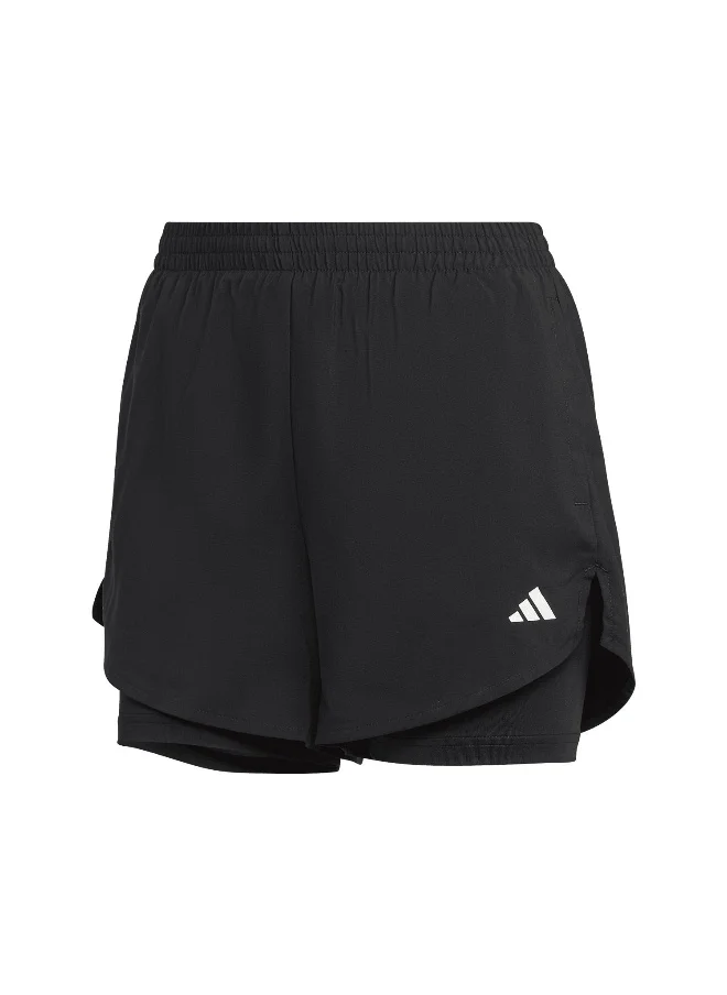 Adidas adidas aeroready minimal 2in1 women shorts