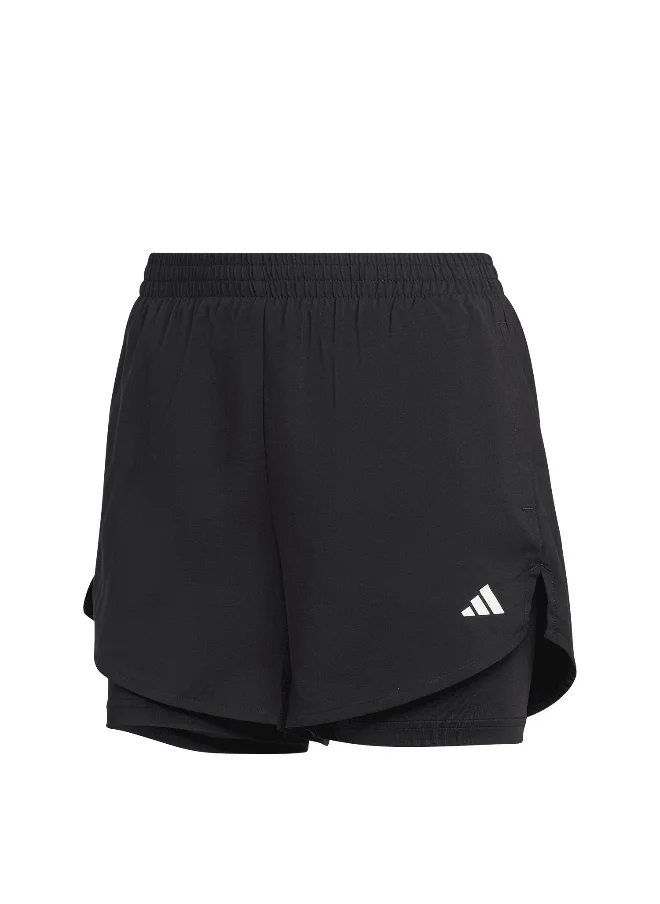 Adidas adidas aeroready minimal 2in1 women shorts
