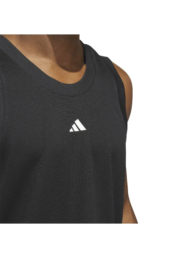 adidas Originals Legends Tank Black Basketball Tops 2Xs