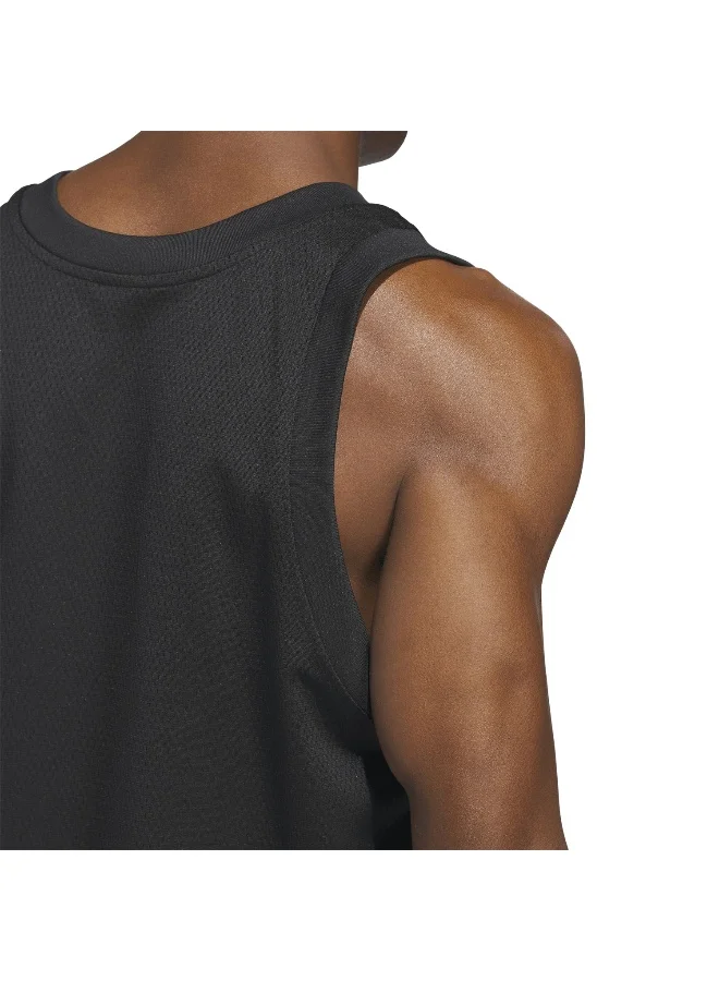 adidas Originals Legends Tank Black Basketball Tops 2Xs