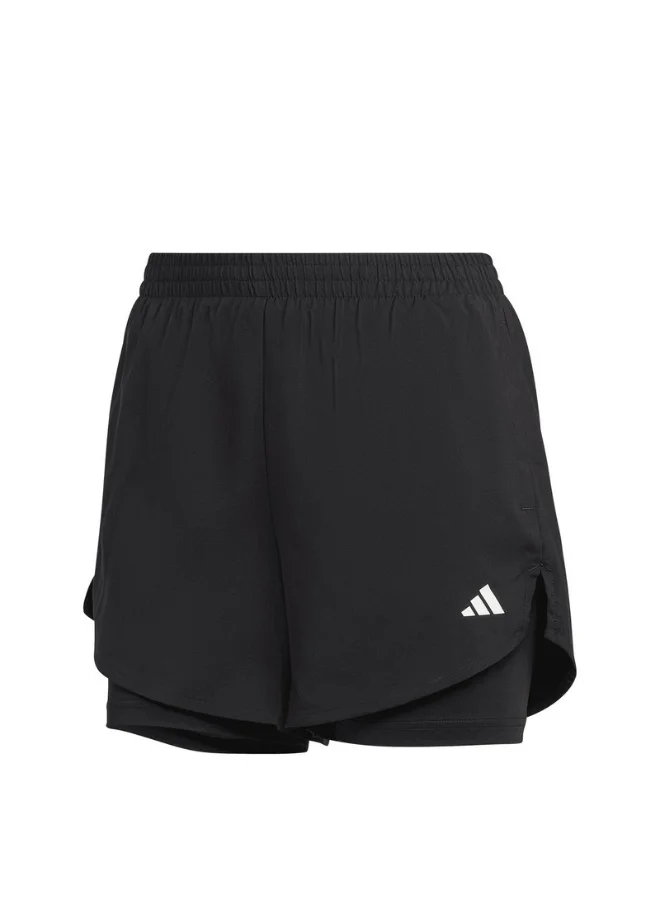 Adidas adidas aeroready minimal 2in1 women shorts