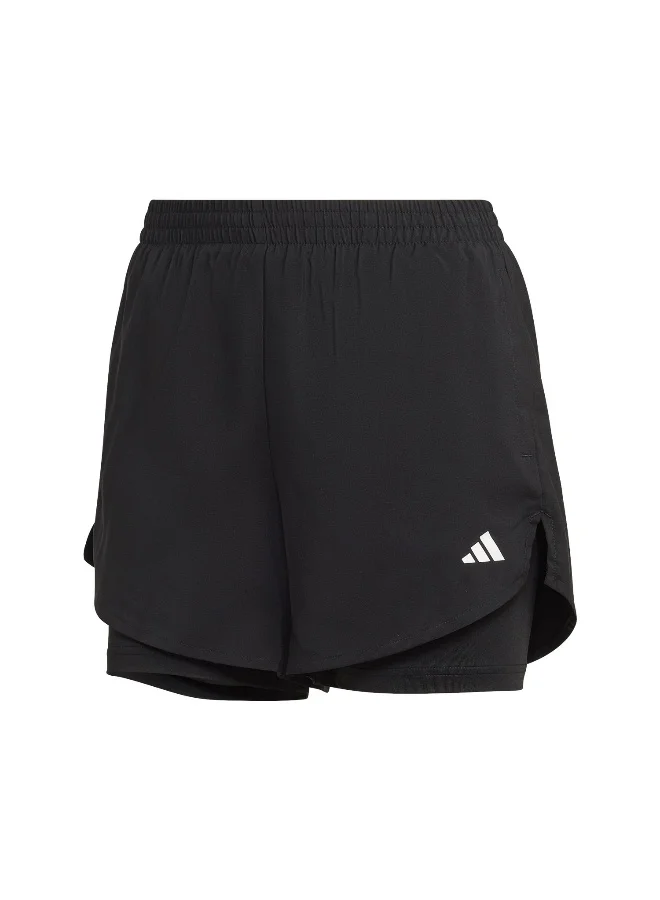 Adidas Adidas W MIN 2IN1 SHO Black Training For Women XS