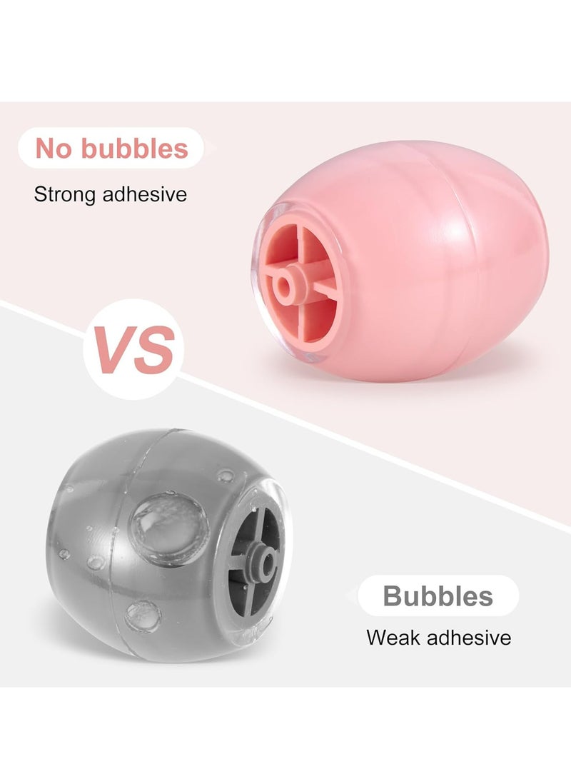 Loquat Reusable Washable Lint Roller Ball, Sticky Pet Hair Removal Tool for Clothes Beds, Sofas and More(Pink) - Image 2