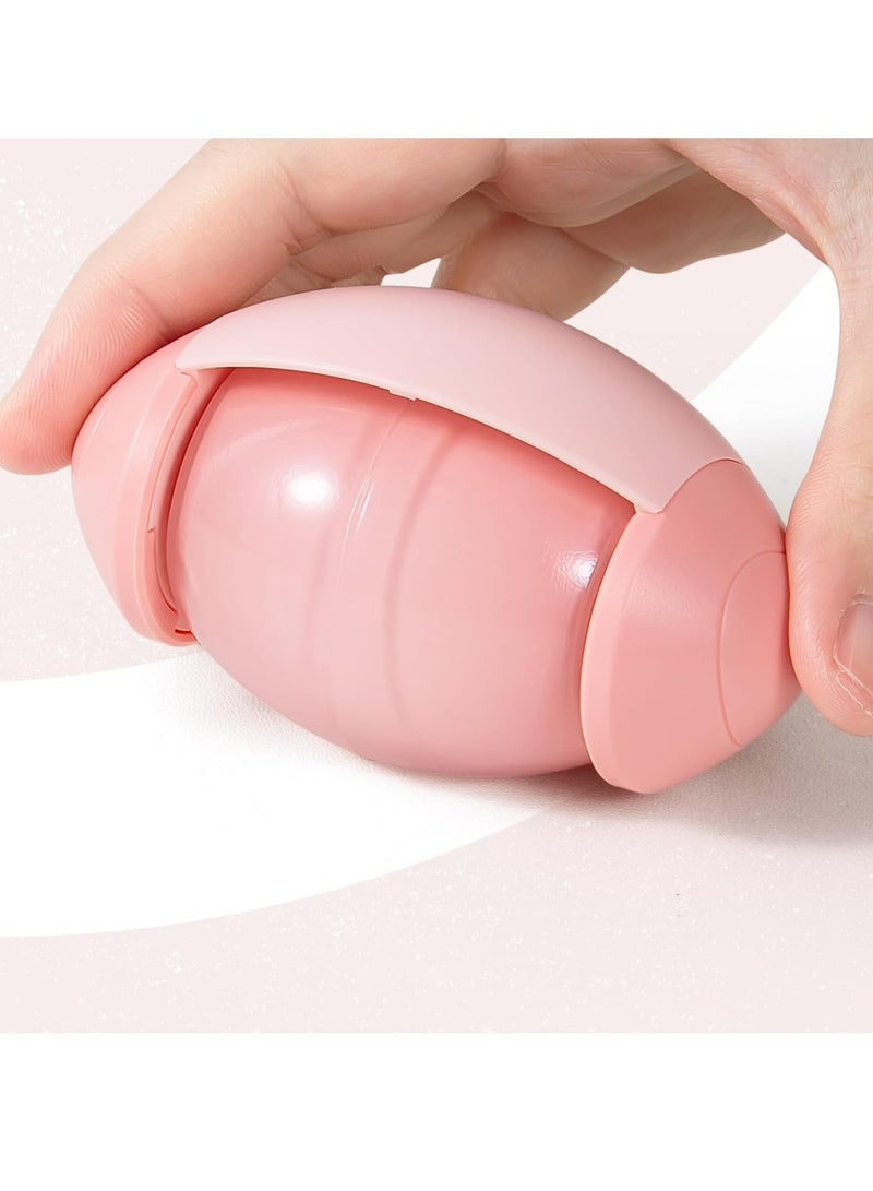 Loquat Reusable Washable Lint Roller Ball, Sticky Pet Hair Removal Tool for Clothes Beds, Sofas and More(Pink) - Image 1