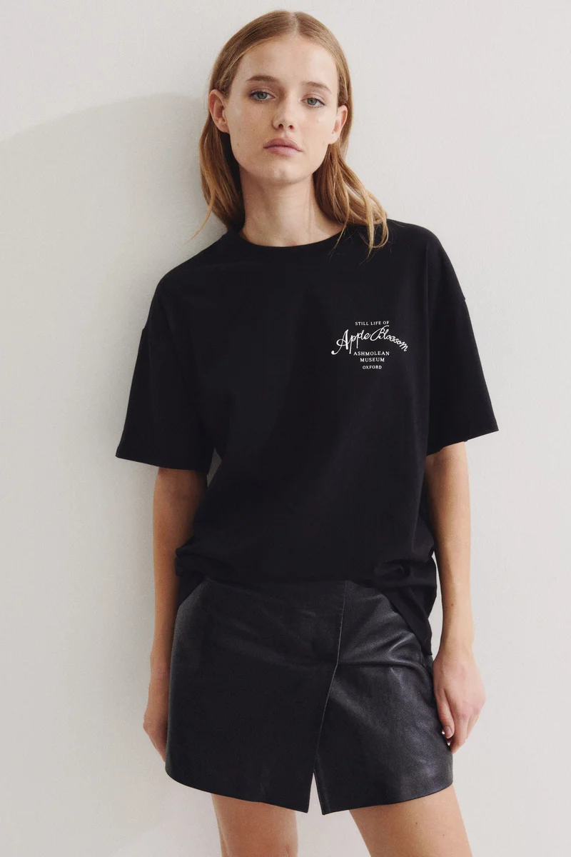 H&M Oversized printed T-shirt