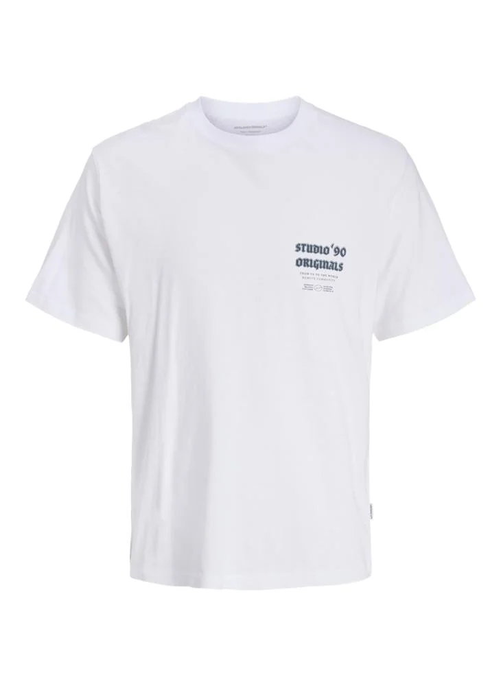 JACK & JONES Graphic Crew Neck T-Shirt