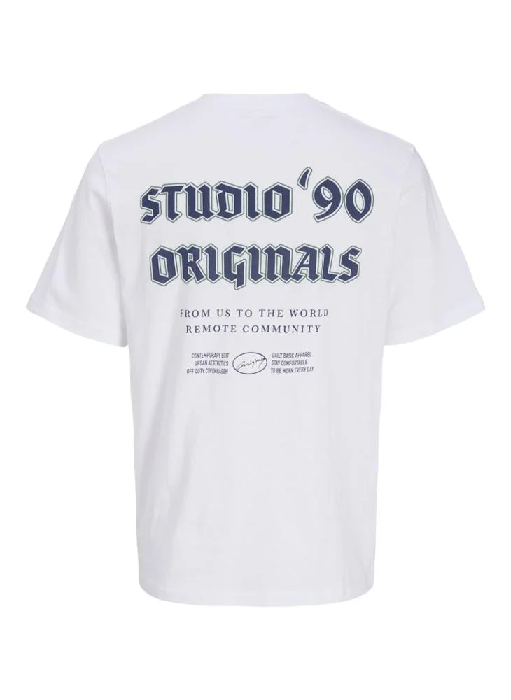 JACK & JONES Graphic Crew Neck T-Shirt