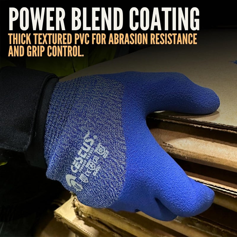 Cestus C13, Winter Work Gloves, ANSI A3 Cut-Resistant, Insulated and Warm for Cold Weather, Freezer Gloves - Image 3