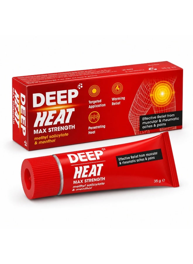 ديب هييت ديب هيت (Deep Heat) بتركيبة فائقة القوة - 35 غرام - Image 1