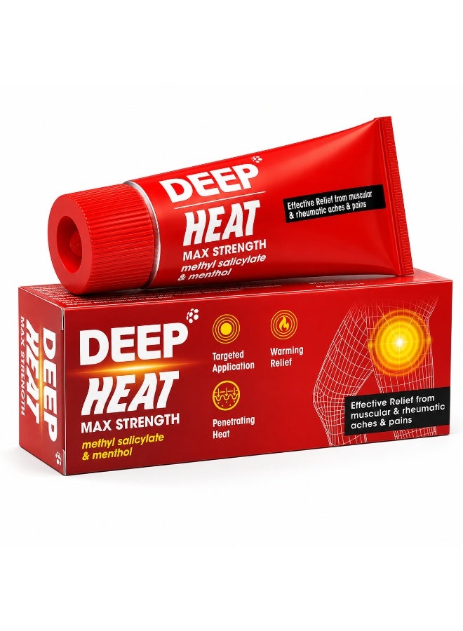 ديب هييت ديب هيت (Deep Heat) بتركيبة فائقة القوة - 35 غرام - Image 2