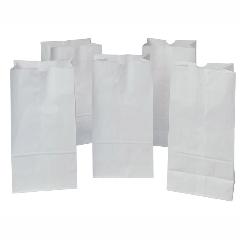 Pacon Creativity Street Kraft Bags P0072120, White, 7-1/8" x 4-3/8" x 14", 50 Bags - Image 5