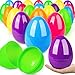 V-Opitos VOpitos 24 PCS Jumbo Easter Eggs 6 Inch Large Plastic Easter Eggs Bulk Fillable Empty Eggs for Easter Egg Hunt Surprise Eggs Basket Stuffers Fillers Easter Party Favor for Kids - Image 2