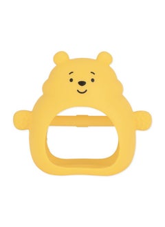 BUMKiNs Disney Baby Silicone Undroppable Teething Mitt, Freezer Toy Teether Keys, Soft Flexible Platinum Silicone Pacifier To Chew, Cool Teether Gum Relief, Essential Babies 3 Months, Winnie The Pooh  - Image 1