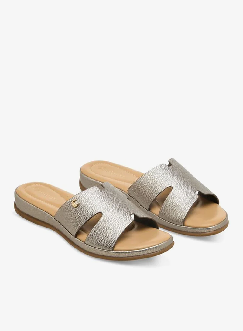 لو كونفورت Women Floral Print Slide Sandals