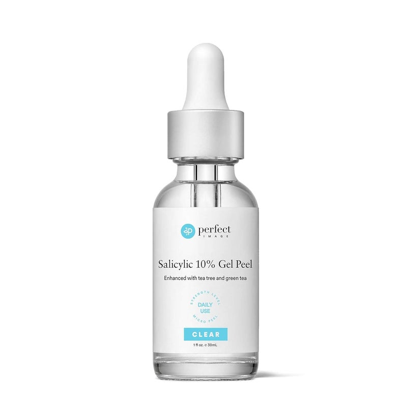 Salicylic 10 Gel Peel Breakout and Pore Minimizer and Cleanser 1530 Full Facial Chemical Peels 1 fl oz e 30 mL  Perfect Image