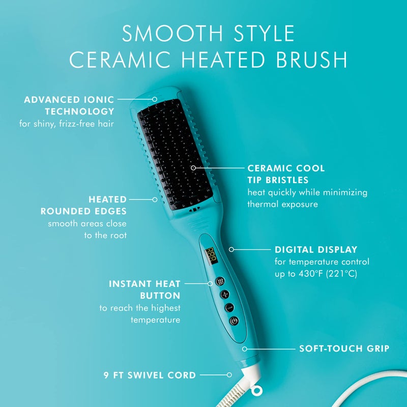 Moroccanoil Smooth Style Ceramic Heated Brush - Image 2