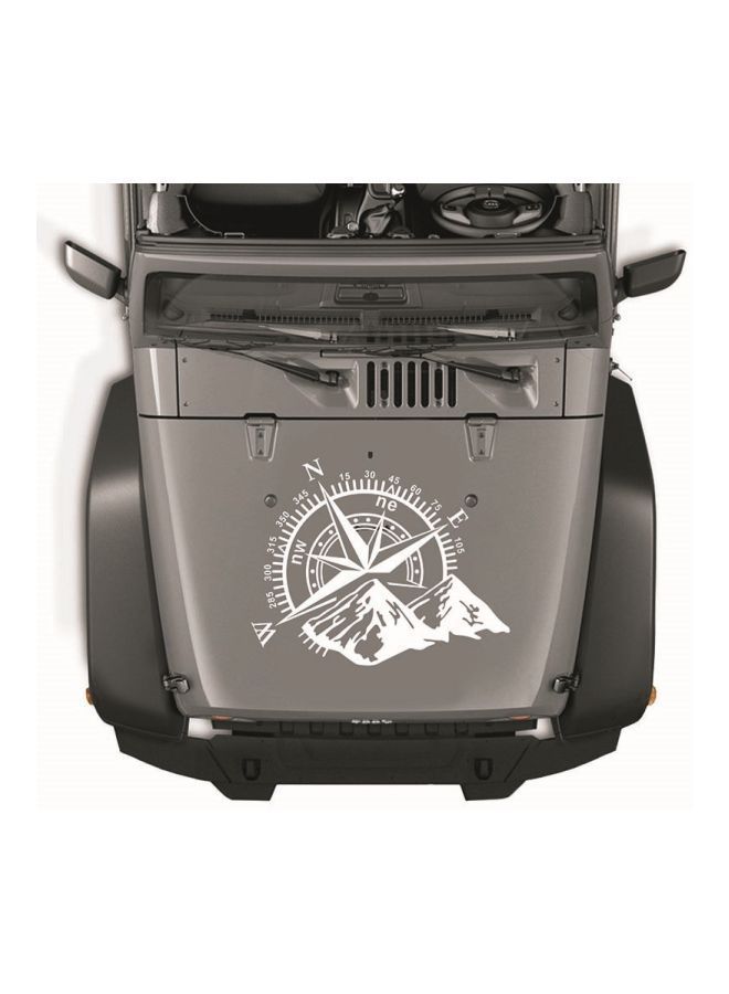 نيبمينينت ملصق زينة للسيارة بتصميم بوصلة - Image 2