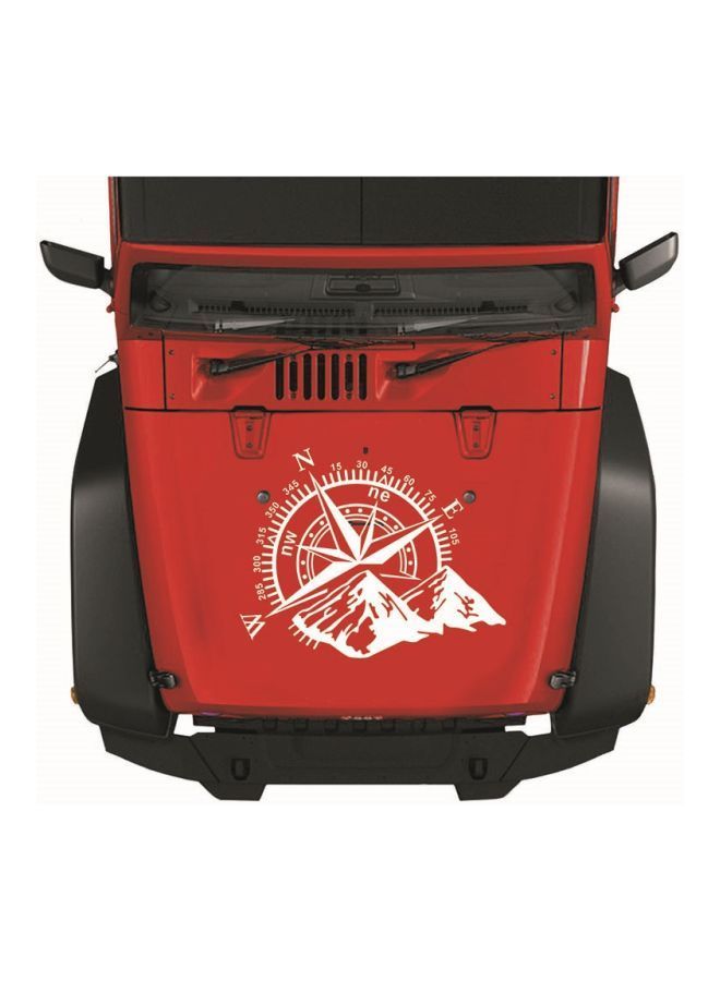 نيبمينينت ملصق زينة للسيارة بتصميم بوصلة - Image 3