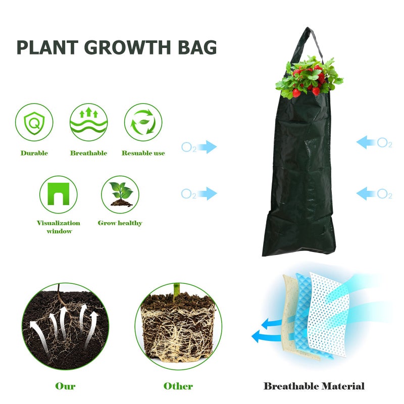 🌱 كيس زراعة عمودي مع فتحات متعددة للنباتات - Image 5
