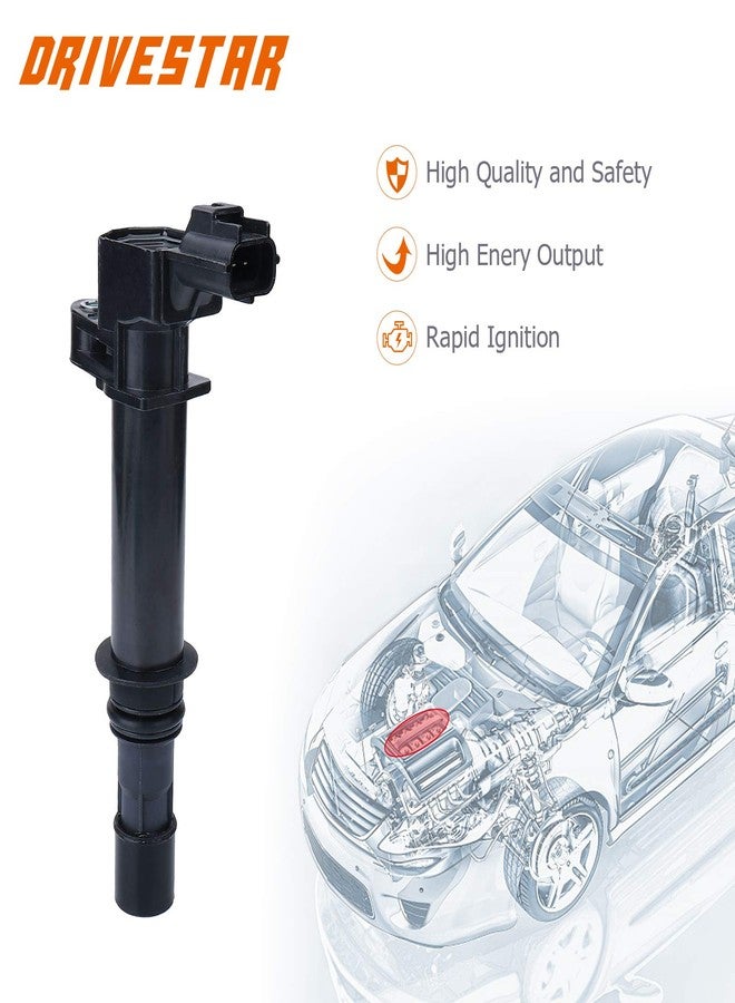 DRIVESTAR Ignition Coil Pack Compatible for Dodge Dakota Durango Ram 1500 Nitro Jeep Commander Raider Grand Cherokee Liberty 4.7L V8 3.7L V6 UF270 UF297 UF399 - Image 3