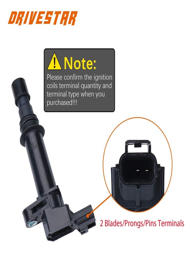 DRIVESTAR Ignition Coil Pack Compatible for Dodge Dakota Durango Ram 1500 Nitro Jeep Commander Raider Grand Cherokee Liberty 4.7L V8 3.7L V6 UF270 UF297 UF399 - Image 4