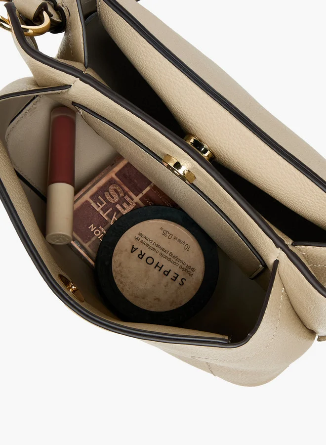 فلورا بيلا من شو إكسبرس حقيبة كتف صلبة بحزام قابل للتعديل