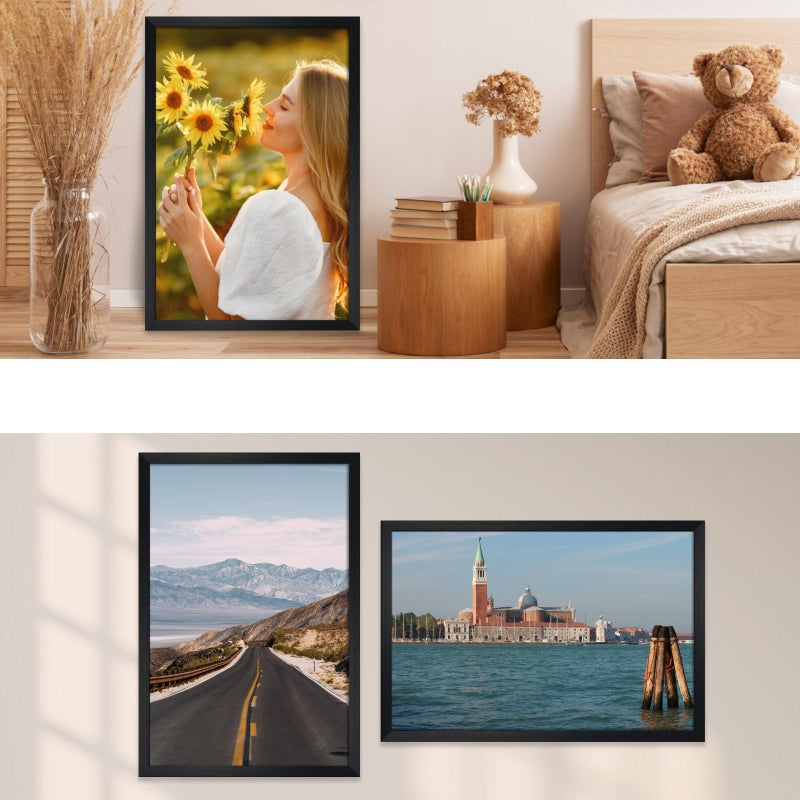 Giftgarden 24x36 Poster Frame Black, 36x24 Metal Picture Frame for Wall Display, 1 Pack - Image 5