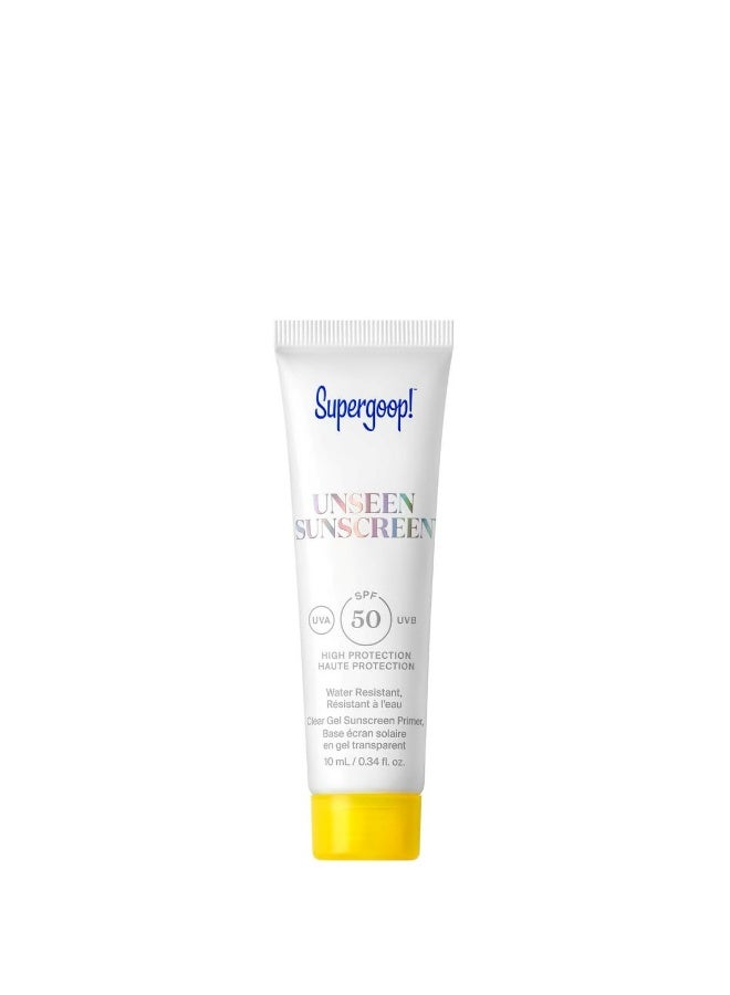 Supergoop! Unseen Sunscreen SPF50 Deluxe size 10 ml - Image 1