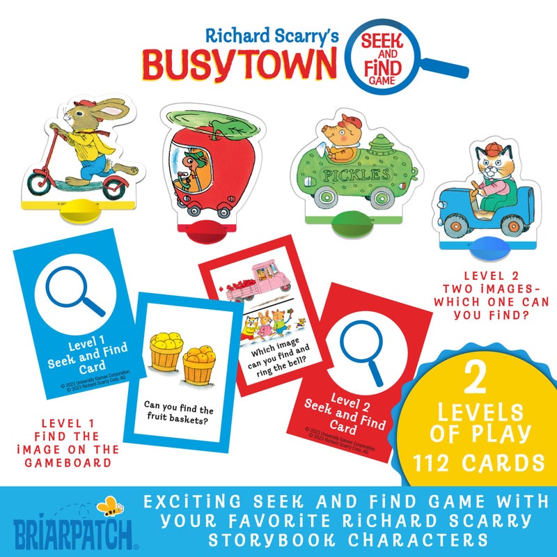 Briarpatch, Richard Scarry's Busytown Seek and Find Game, Based on Early Reader Books for Preschool, Kindergarten and 1st Grade - Image 5