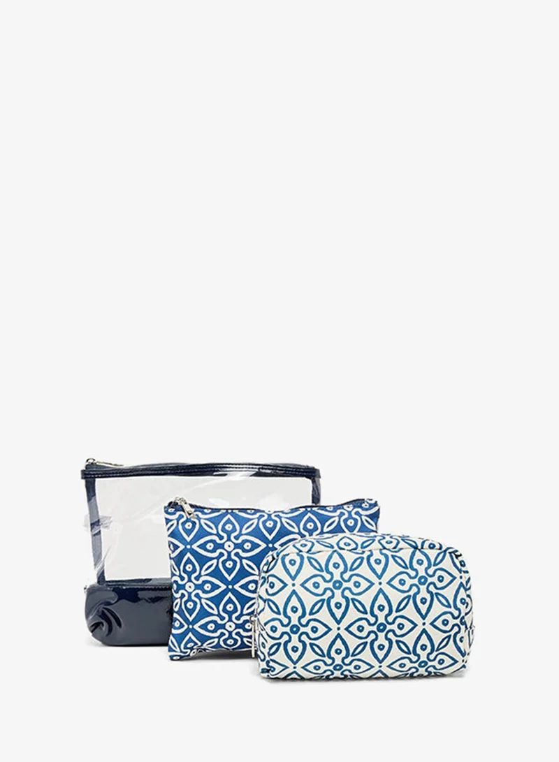 أر أند بي 3 Pack Cosmetic Pouch Set