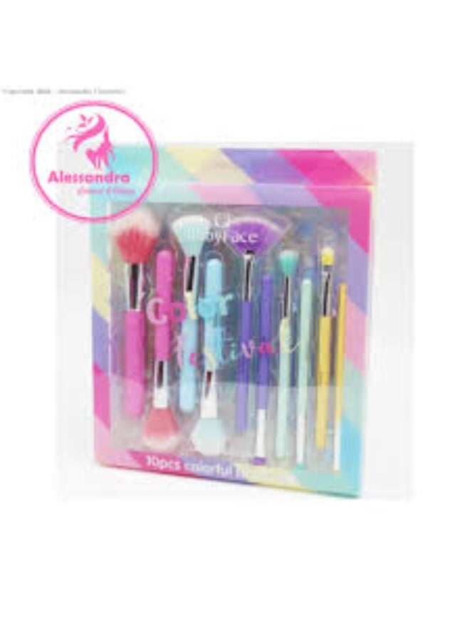 1- Set de brochas City girl #citygirls  2- Set de Brochas Dorada x10  3- Set deBrocha color festival #colorfestival  4- Ser se Brochas x5 ( disponible en colores flúor ) ROSA - FUCCIA - VERDE - AMARILLO - NARANJA - CELESTE  5- Set de brochas diamond - Image 4