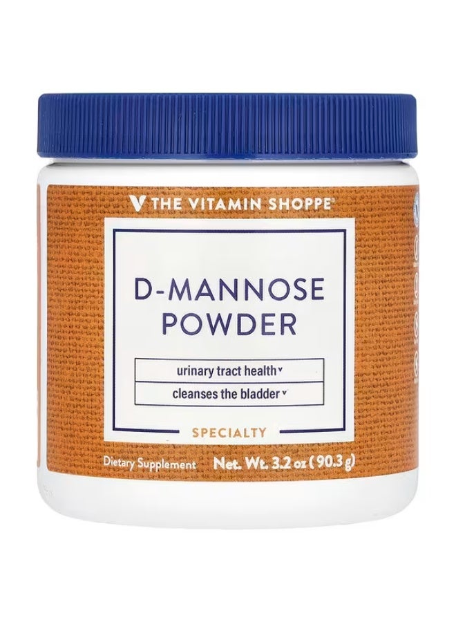 ذا فيتامين شوب متجر الفيتامينات، مسحوق د-مانوز، 3.2 أونصة (90.3 جم)