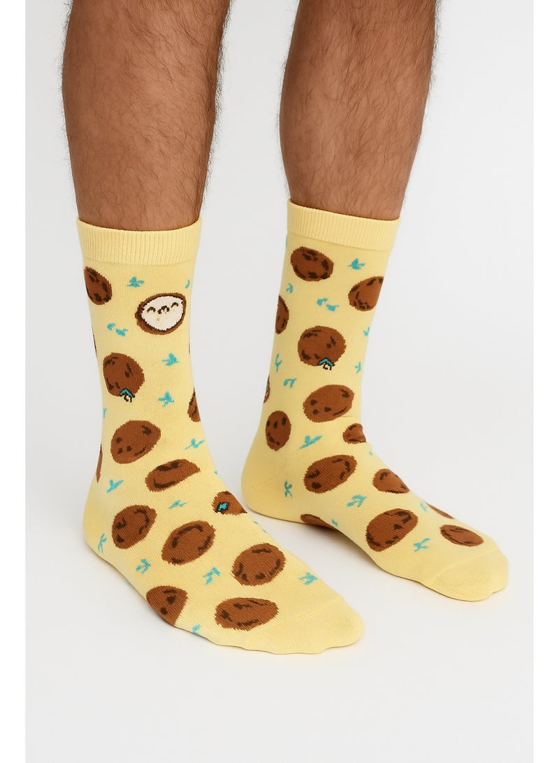 MOODY SOCKS Moody's Men Weheart Socks MF-7306-P3 Soft Cotton Crew Socks (Pack of 3, Mixed Colors) 40-45 (EU).  - Image 3