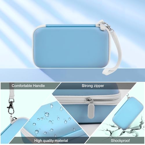Grapsa Case Compatible with ESOXOFFORE for Dylanto for Anchioo for WEEFUN for GKTZ for Amzelas for Mafiti Instant Print Camera for Kids, Film Camera Storage Holder Organizer Bag (Box Only)- Blue - Image 5