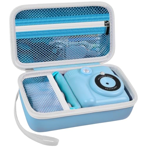 Grapsa Case Compatible with ESOXOFFORE for Dylanto for Anchioo for WEEFUN for GKTZ for Amzelas for Mafiti Instant Print Camera for Kids, Film Camera Storage Holder Organizer Bag (Box Only)- Blue - Image 1