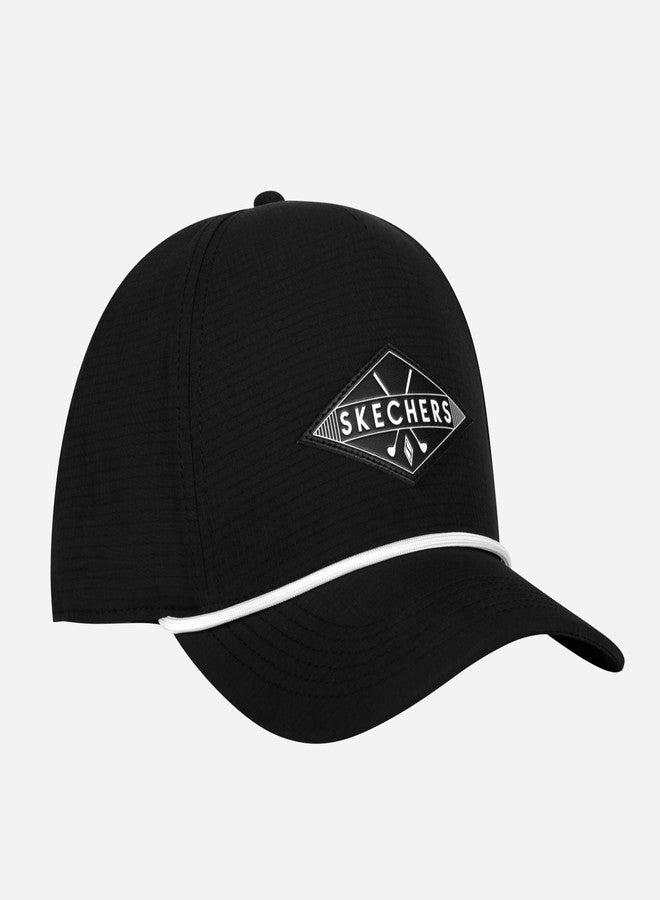 SKECHERS قبعة جولف سكيشرز للرجال سكيشويف إير سوداء رياضية - Image 4