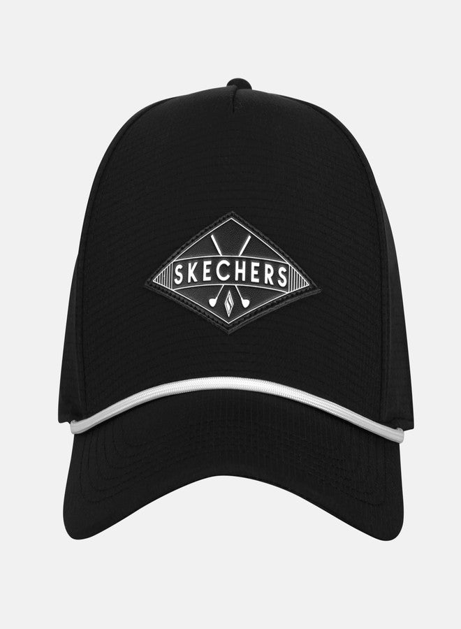 SKECHERS قبعة جولف سكيشرز للرجال سكيشويف إير سوداء رياضية - Image 3