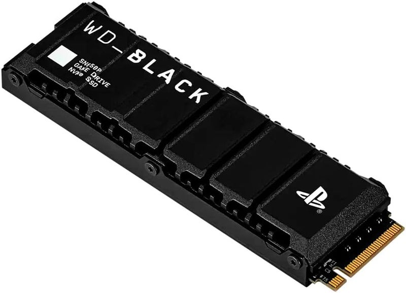WD BLACK 1TB SN850P NVMe SSD، سرعة القراءة: 7300 ميجابايت/ثانية وسرعة الكتابة: 6300 ميجابايت/ثانية، مرخص لأجهزة PS5 - WDBBYV0010BNC-WRSN - Image 1