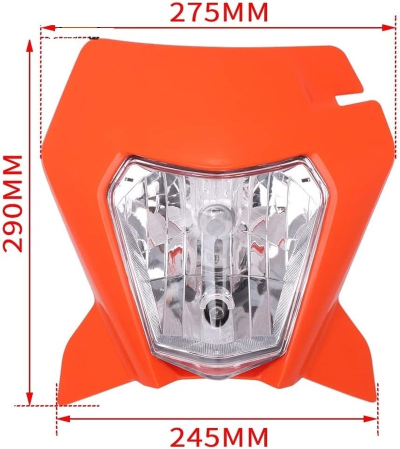 Yurefax Motorcycle Headlight for EXC EXCF SX XC Models - Image 2