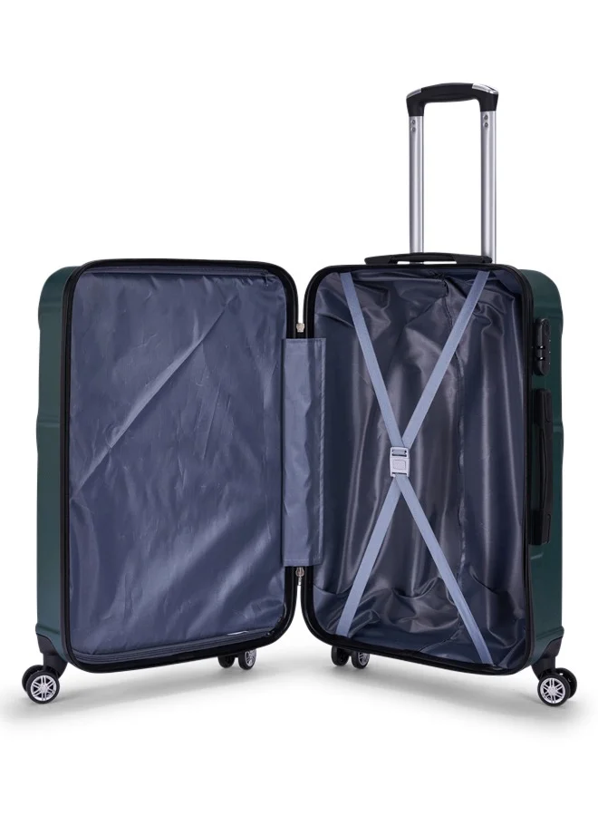 LIMRA Cabin Carry Check-In Luggage Trolley Size 20 inch Green