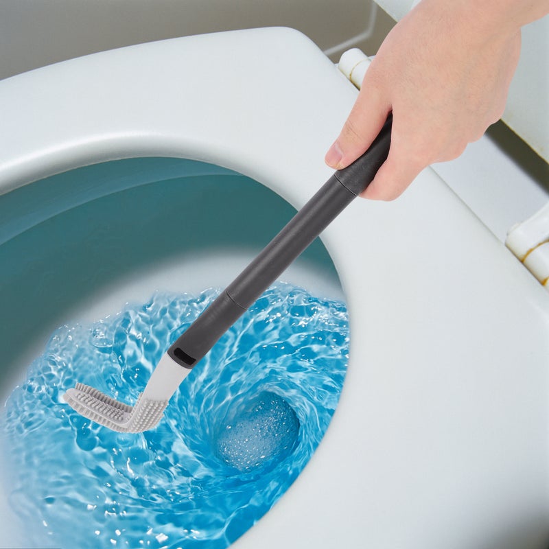 🚽 فرشاة تنظيف الحمام بتصميم يجف بسرعة لتنظيف عميق وصحة مثالية - Image 5