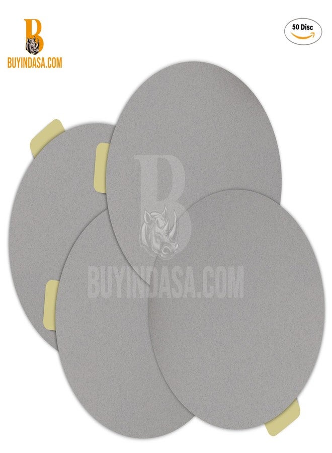 Indasa 6" 100 PCS PSA Sanding Discs - Rhynostick 120 Grit / 100 Discs - Self-Adhesive Sticky-Back Sandpaper for DA Sander, Automotive, Wood, Metal, Paint, Whiteline - Image 4