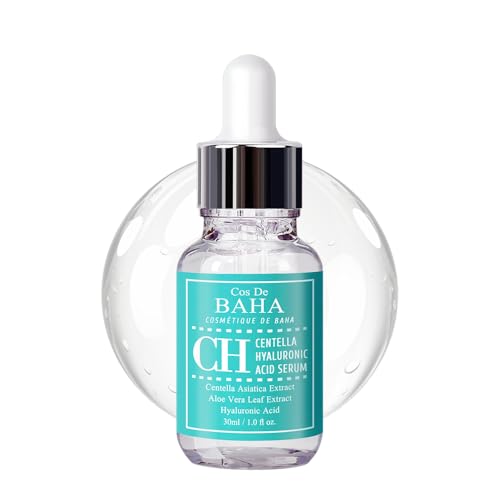 Cos De BAHA Centella Serum 1 Fl Oz Lightweight Cica Serum with Centella Asiatica Extract Madecassoside Hyaluronic Acid for SensitiveFeeling Skin 30 ml - Image 1