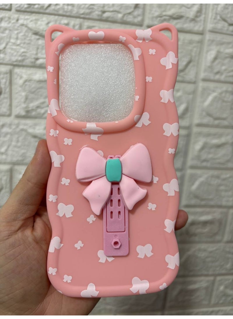 Back Cover With a Bow  Compatible With Phone Xiaomi Redmi Note 14 4G - Image 1