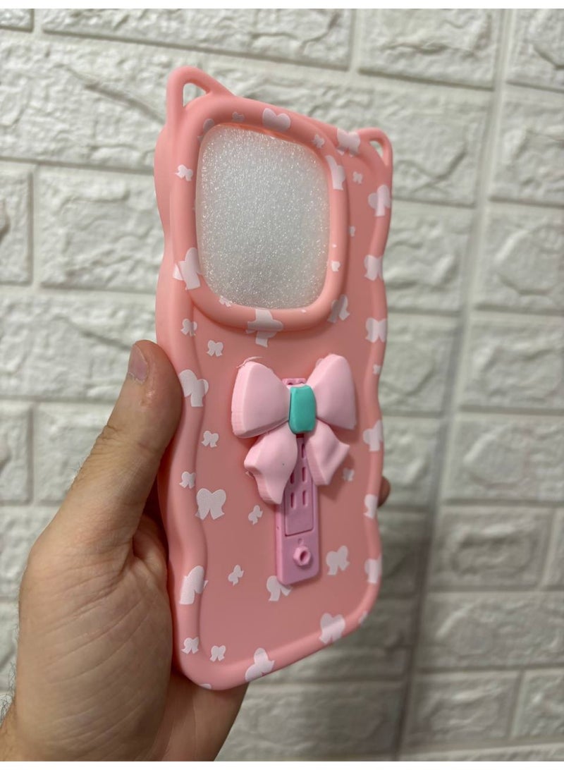 Back Cover With a Bow  Compatible With Phone Xiaomi Redmi Note 14 4G - Image 2