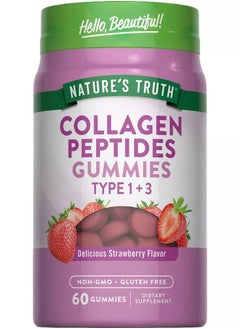 Nature's Truth, Beauty Collagen Gummies, Types 1 + 3, Natural Strawberry, 60 Gummies - pzsku/ZD2D700F15798CC6B1482Z/45/_/1735663116/b0127346-f579-461d-94c0-836648bd7849