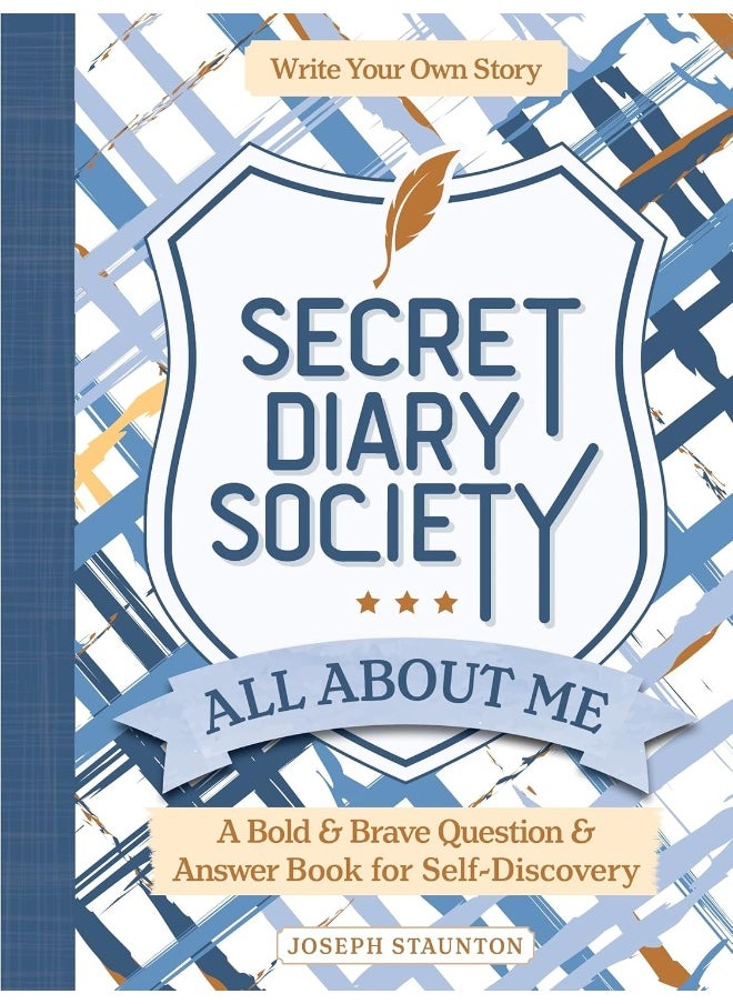Secret Diary Society All about Me: A Bold & Brave Question & Answer Book for Self-Discovery - Write Your Own Story  - Image 1