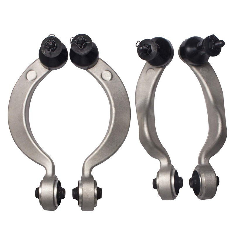 TUCAREST 4Pcs Suspension Kit For RWD Models 524027 524028 522785 522786 Left Right Front Upper Control Arm and Ball Joint Assembly Compatible With 20072016 Lexus LS460