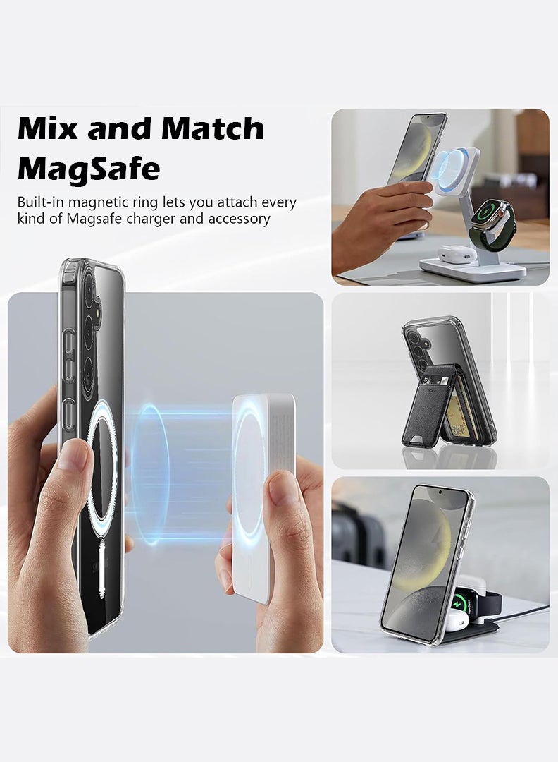 ثيودور جراب مغناطيسي لهاتف Samsung Galaxy S25 Plus متوافق مع الشحن اللاسلكي MagSafe، غطاء ممتص للصدمات للهاتف من Labubu (3) - Image 3