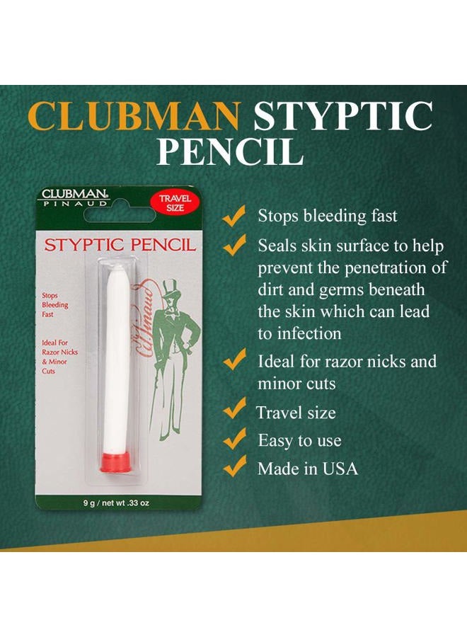 Clubman Pinaud Styptic Pencil for Nick Relief - 0.33 oz, 6 pack - Image 3